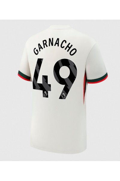 Chelsea Alejandro Garnacho #49 Jalkapallovaatteet Vieraspaita 2025-26 Lyhythihainen Chelsea Alejandro Garnacho #49 Jalkapallovaatteet Vieraspaita 2025-26 Lyhythihainen